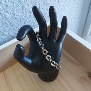 💎 3 /$20💎 Silver Toned Flat Link Bracelet